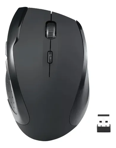 One-up Raton Inalambrico De Seis Botones 2.4g, Receptor Nano
