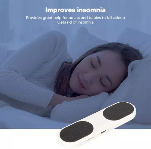 GNMDNR Altavoz de almohada, altavoz de almohada Bluetooth, mini altavoz de  conducción ósea, altavoces de almohada para dormir, altavoz de almohada