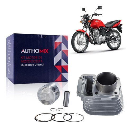 Kit Motor Cilindro Authomix Km01023 Honda Cg 125 | Xl 125r