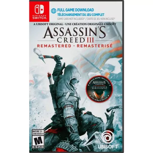 Jogo Nsw Assassins Creed Iii Remastered Ubisoft