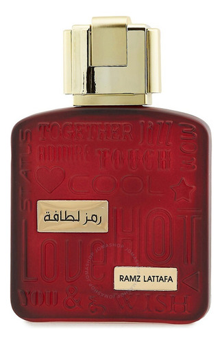 Perfume Lattafa Ramz Gold Edp 100 Ml Unisex