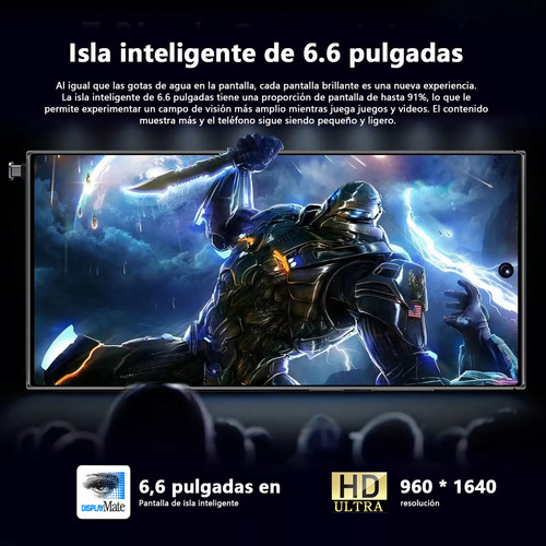 Android Celulares 4g S24 Ultra 6.6 Pulgadas Barato Ram2gb Y Rom16gb