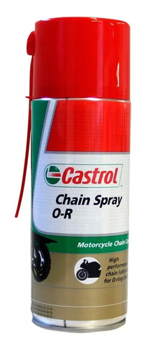 Lubricante Cadena Oring Moto Castrol Spray 400 Ml Solomoto