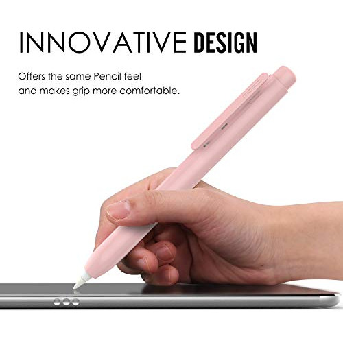 Funda De Soporte Moko Para Apple Pencil 1a Gen, Rosa
