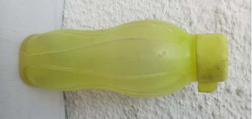 Botella Plastica Eco Twist Tupperware 500 Cc Verde Limon.