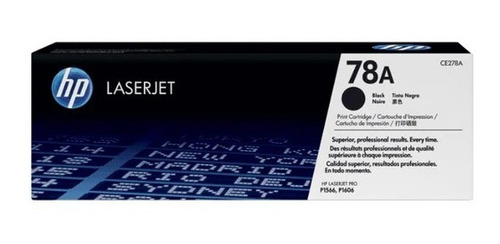 Tóner Hp 78a Original Black Ce278a M1536 P1566 P1606