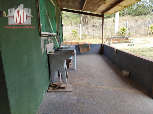 Imagem 16 de 30 de Ótima Chácara Com 1 Dormitório, Galinheiro, Bem Localizado, Acesso Todo Asfaltado, À Venda, 5000 M² Por R$ 350.000 - Rural - Monte Alegre Do Sul/sp - Ch1006