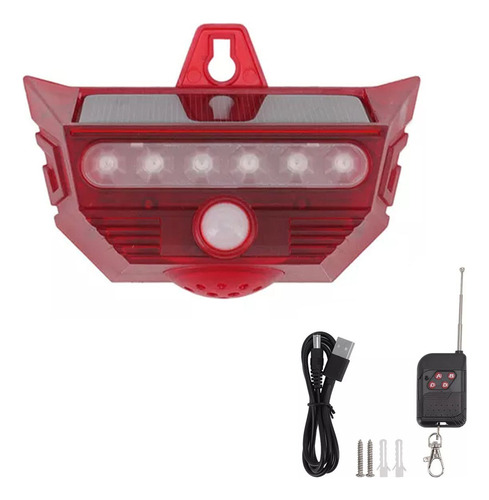 Sensor De Movimiento De Alarma De Sonido/luz Solar ,