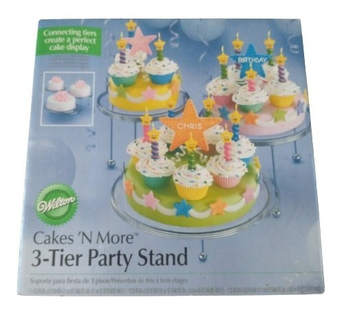 Wilton 3 Tier Cake Stand: Base Triple Para Tortas Y Postres