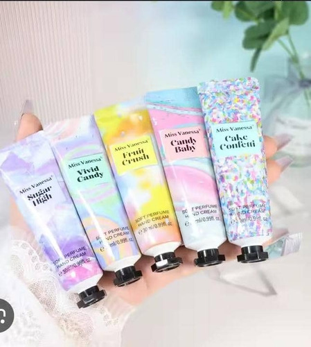 Crema Perfumadapara Manos Pack De 6 Unds