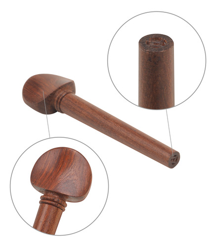 Juego De Ojos Persas De Caoba Oud Pegs De 12 Piezas Para