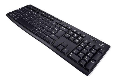 Teclado Inalámbrico Logitech K270 Qwerty Español Color Negro
