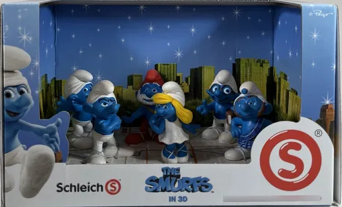 comprar The Smurfs In 3d Miniaturas Alemãs Schleich
