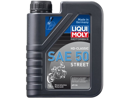 Sae 50 Liqui Moly Street Mineral Aceite Para Moto 1l