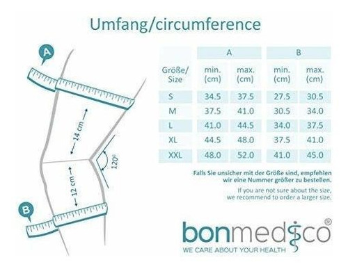 Bonmedico Premo Knee Brace - Rodillera Para Ejercitarse Con