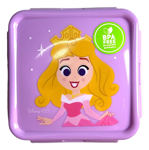 Hermetico 500ml Para Niñas Princesas Disney Aurora