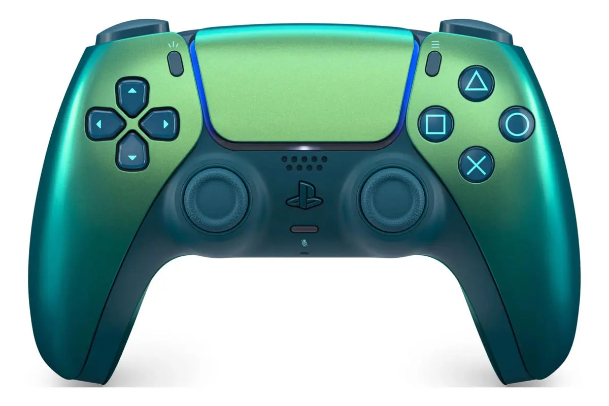 Gamepad Sony Dualsense Ps5 Verde Sem Fio - Chroma Teal