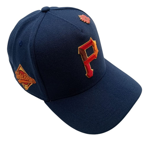 Gorra Ajustable Equipos Estilo Mlb Limitada Pin Premium Moda Blue Pirates Medida Ùnica Ajustable Lisa