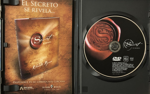 El Secreto Dvd. La Ley De La Atracción. Documental (Usado)