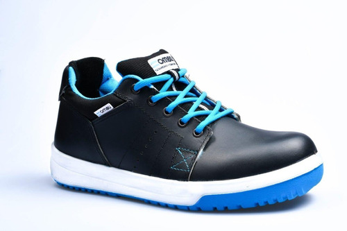 Calzado De Seguridad Zapatilla Ombu Modelo Sneaker / Negra 