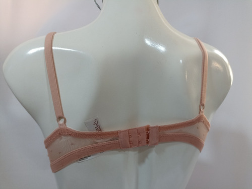 Brasier Rosa Encaje Copa Preformada Carnival