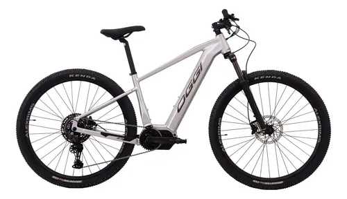 Bicicleta Elétrica Oggi Big Wheel 8.2 Shimano Cues 10v 2025 Prata-preto-tamanho-17
