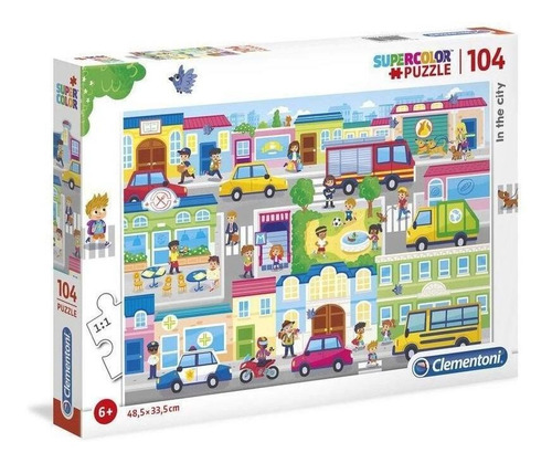 Clementonipuzzle 104 Piezas La Ciudad