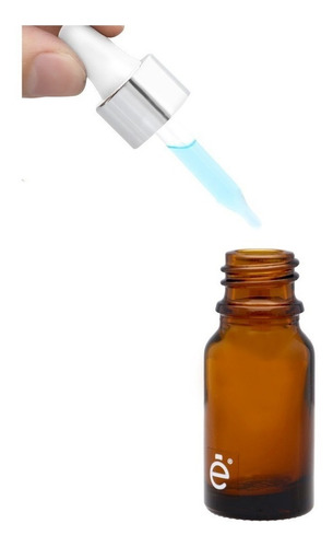 Frasco Gotero 15 Ml Vidrio Pipeta Cristal Premium 15pz
