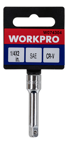 Extension Matraca 1/4 X 2 Workpro W074304we