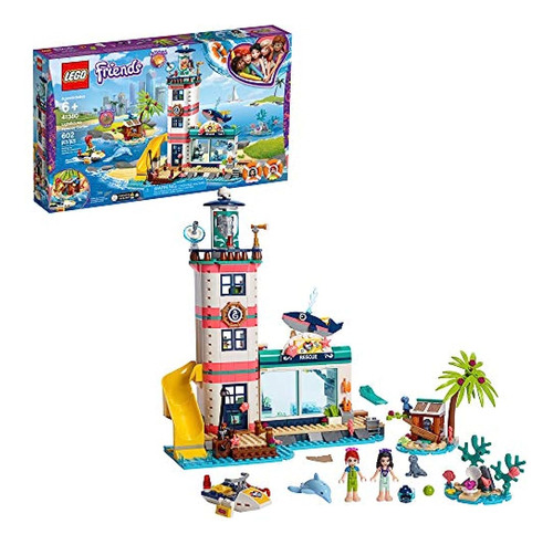 Kit Construcción Modelo Faro/isla Tropical Con Mini-muñecas