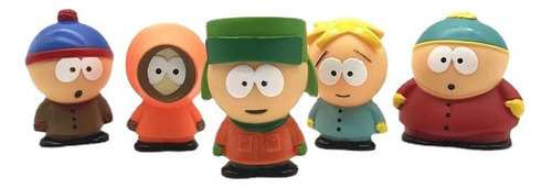 5 Piezas South Park Stan Kyle Eric Kenny Modelo Figura Jugue