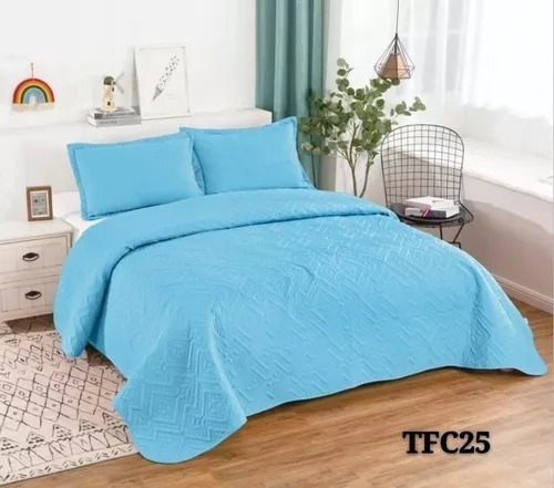 Cubrecama De Verano Quilt  Lisos 2.0 Plazas