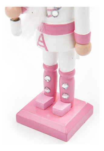 4x Figura De Soldado Cascanueces De Madera Adorno De Muñeca
