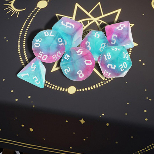 Juego De Dados Multifacéticos De 14 Uds., Juegos De Mesa,