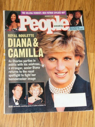 Revista People 1995, Ee.uu. Diana (lady Di) & Camilla Parker