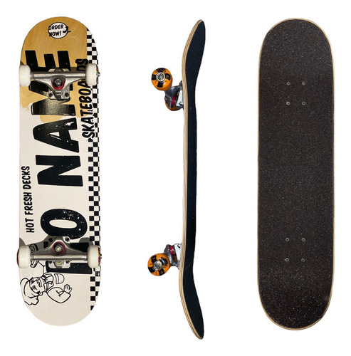 Skate Completo No Name Profesional Northeast Maple 8,25'' 