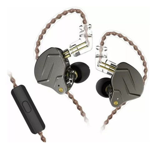 Kz Zsn Pro Audífonos In Ear (con Mic) Grises