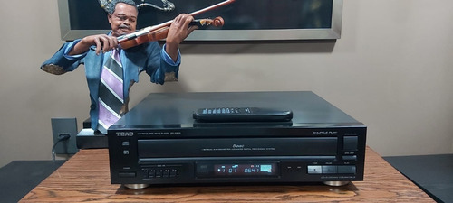 Imagem 2 de 8 de Cd Player Carrocel Teac Modelo Pd-d2610 Mp3 Top De Linha