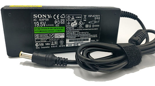 Cargador Sony Vaio 19.5v 4.7a Vgp-ac19v31 Pcg-61112u 90w