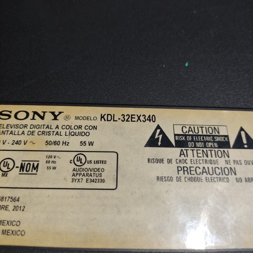 Tarjeta Fuente Sony Kdl-32ex340 (Usado)