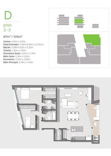 Imagen 60 de 64 de 1, 2 Y 3 Dormitorios De Diseño Con Parrilleros Y Amenities
