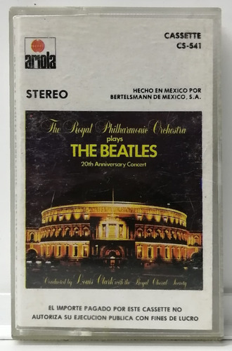 Beatles Cassette Mexicano Royal Philharmonic O. Kls Lnx Kst