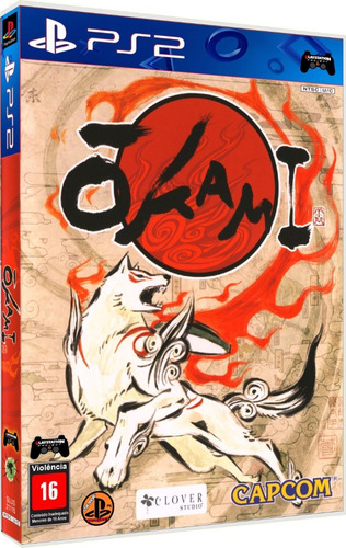 Okami Playstation 2 Disco Físico Para Ps2 Slim Bloqueado