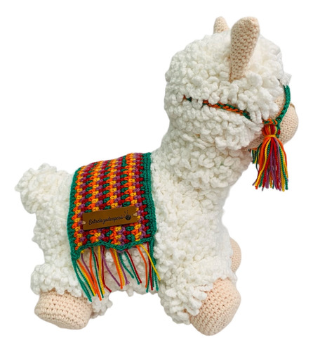 Llama Tejida A Crochet