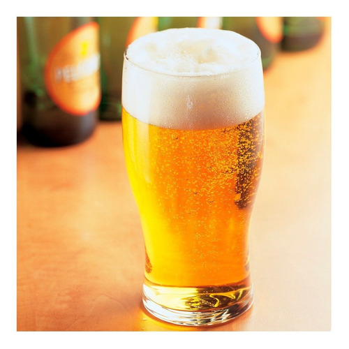 Imagen 6 de 10 de Vasos Cerveceros Pinta Rigolleau Set Vasos De Cerveza Vidrio Grueso Para Cervecería Apilables - 540 Ml
