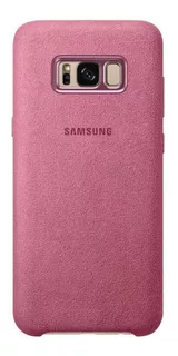 Case Samsung Alcantara Cover Para Galaxy S8 Plus Pink