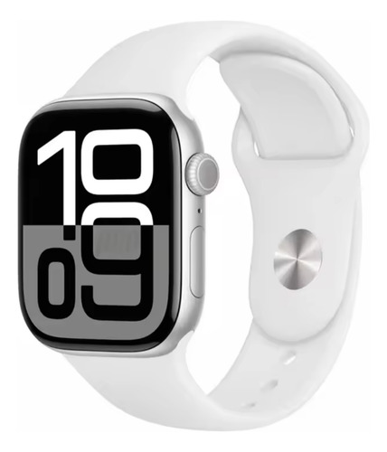 Watch 10 Smart Watch Z10 Pro Para Android Y Iphone Hk10 X10 Plateado Blanco