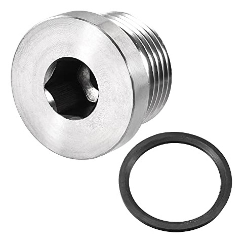 Tapa Rosca M27x2 Acero Inoxidable Para Terminar Tubos