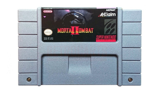 Mortal Kombat 2 Super Nintendo 