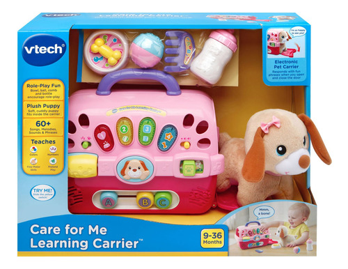 Juguete Soporte De Aprendizaje Vtech Care For Me, Rosa